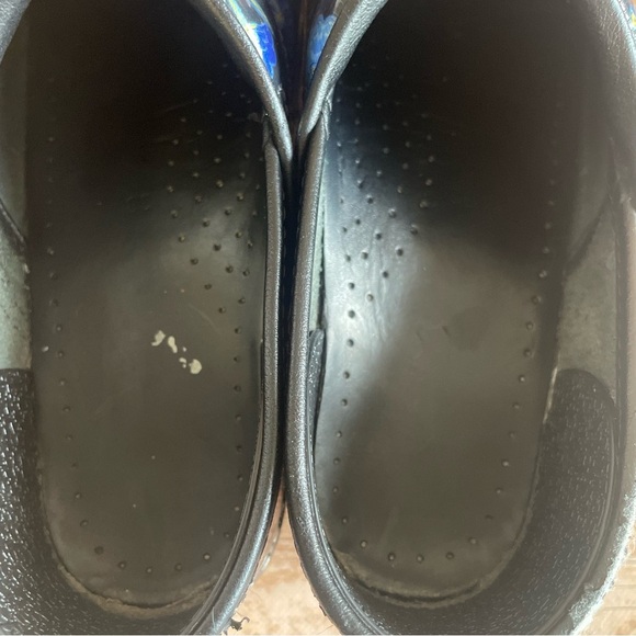 Dansko Professional Women's Clog Blue Garden Patent Leather size eu 38, 7.5/8 - Picture 10 of 14